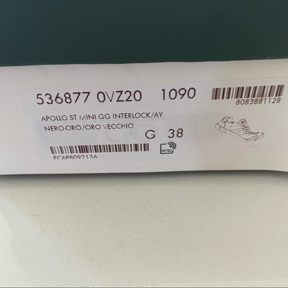 Dapper Dan Gucci LIMITED Sneakers - Black - Picture 11 of 11